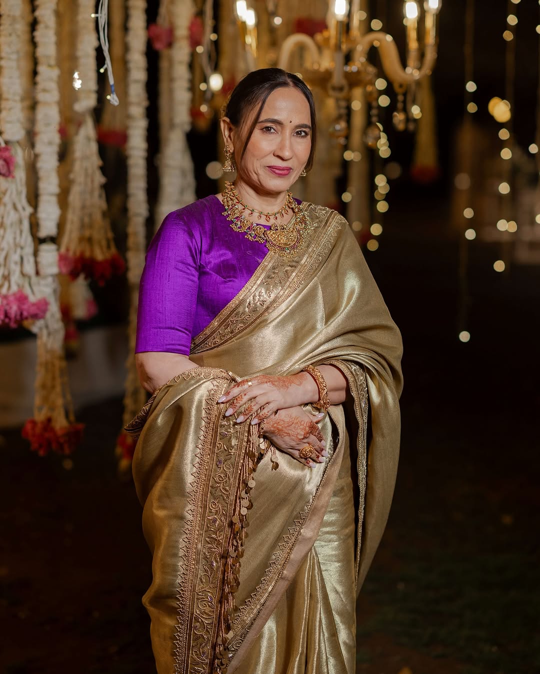 THE HEIRLOOM GOLD- ZADOZI ELEGANCE SAREE